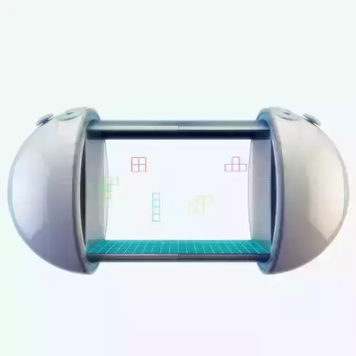 3d console concept device 3D model