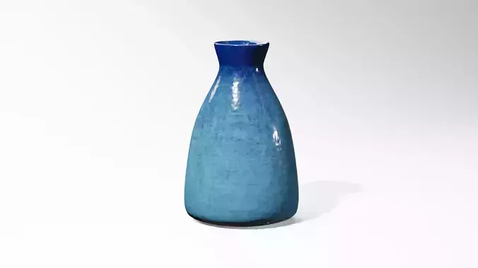 Vase Long PBR 4K textured