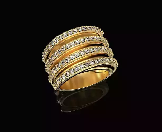 Branches Ring with inner band