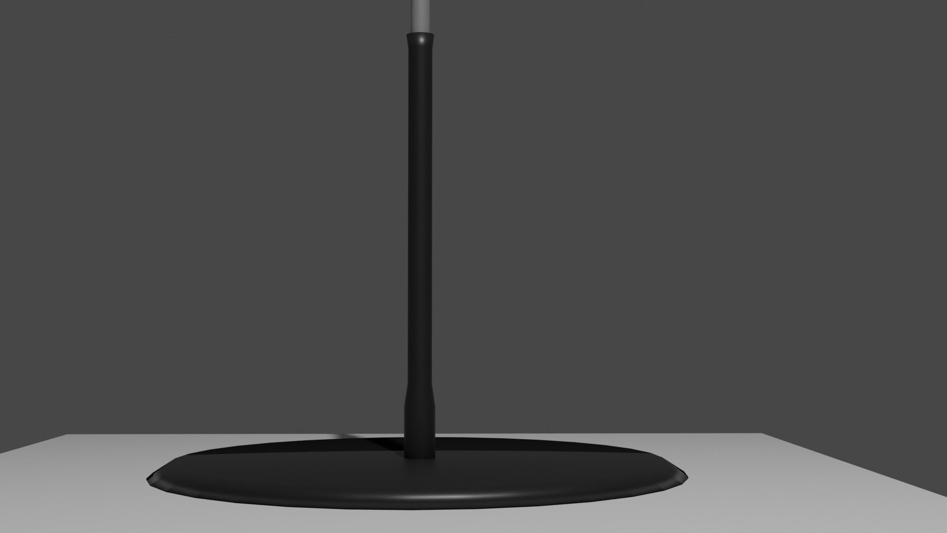 Microphone and mic stand 3D model_3