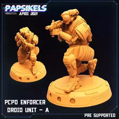 PCPD ENFORCER DROID UNIT - A