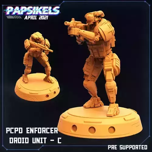 PCPD ENFORCER DROID UNIT - C