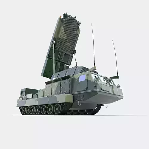 Antey 2501 Low-poly 3D model