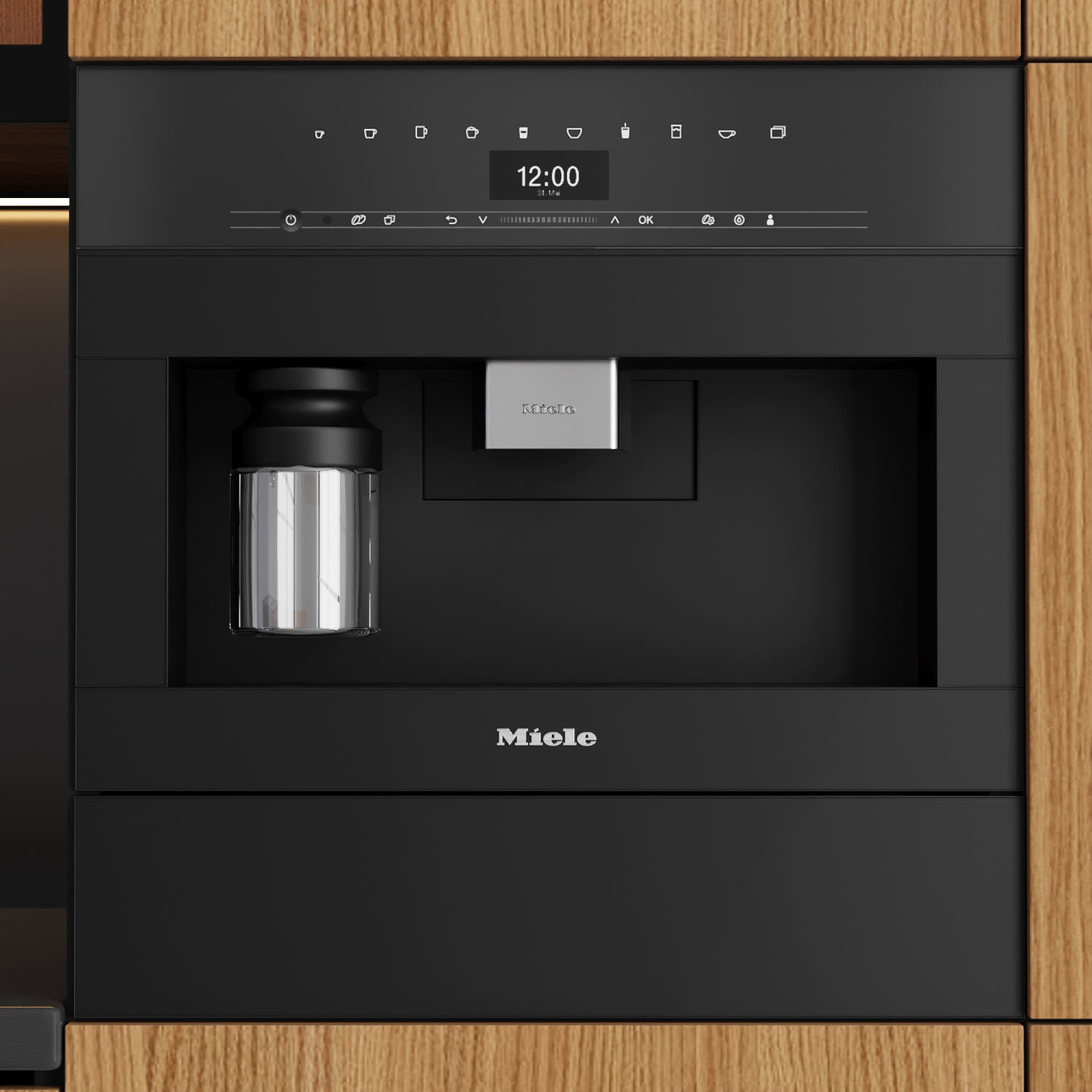 modern kitchen with island 004 Low-poly 3D model_7