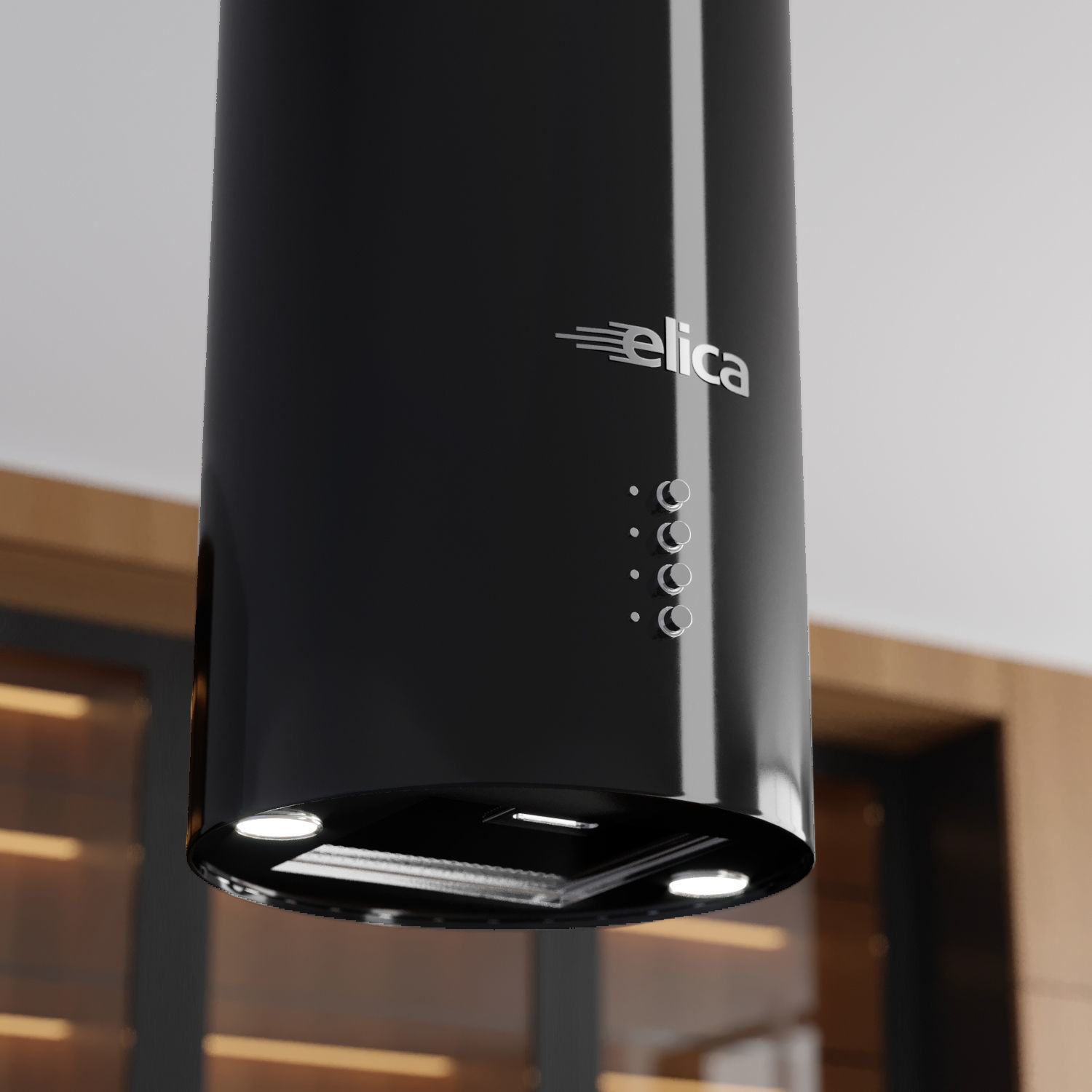 modern kitchen with island 004 Low-poly 3D model_6