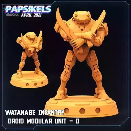 WATANABE INFANTRY DROID MODULAR UNIT D