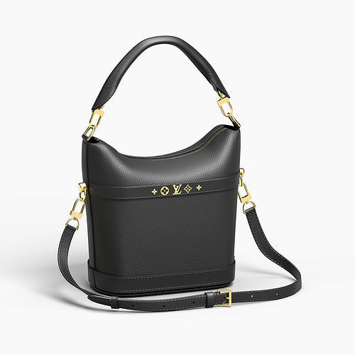 Louis Vuitton Cruiser PM Handbag Purse 3D model