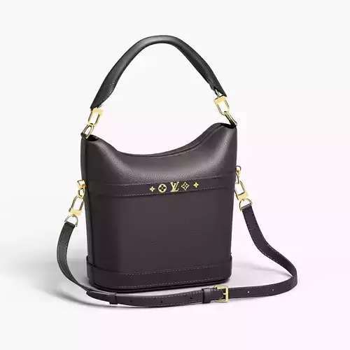 Louis Vuitton Cruiser PM Handbag Purse 3D model