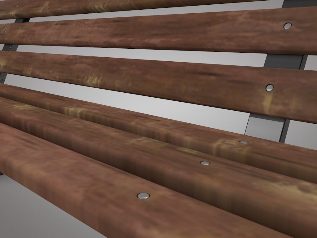 Garden chair 3D model_5