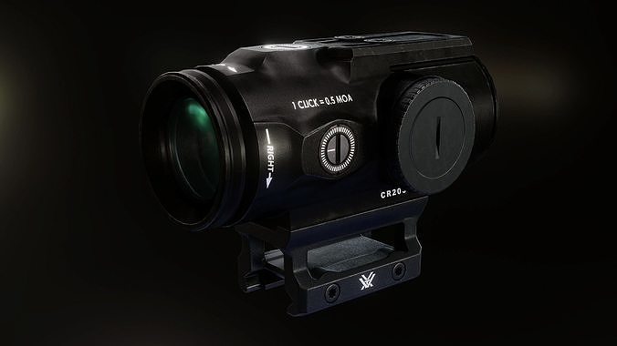 Vortex Spitfire HD Gen II x5 Low-poly 3D model