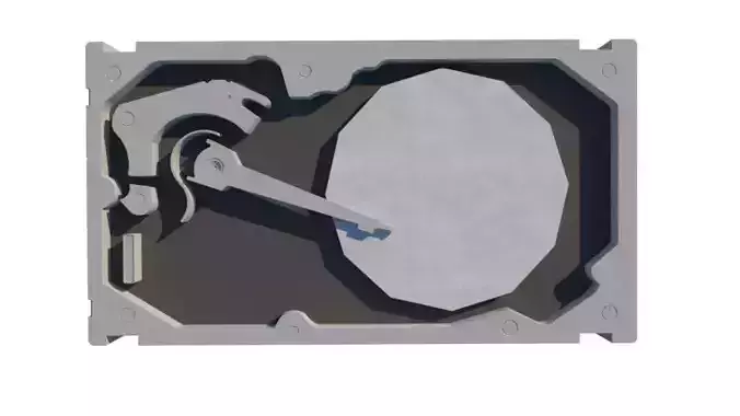 Hard Disk 3D print model