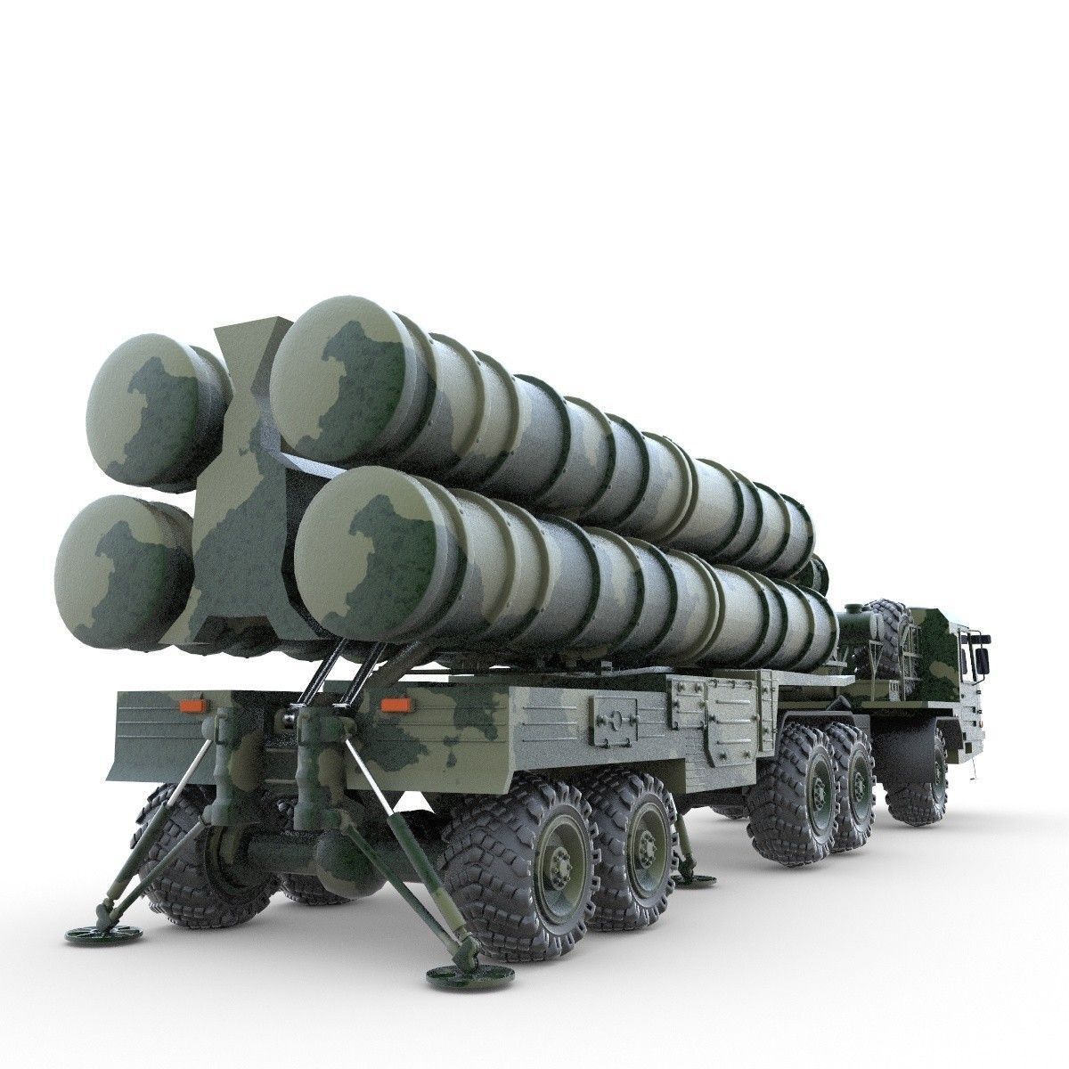 Antey collection military missile 3D model_6