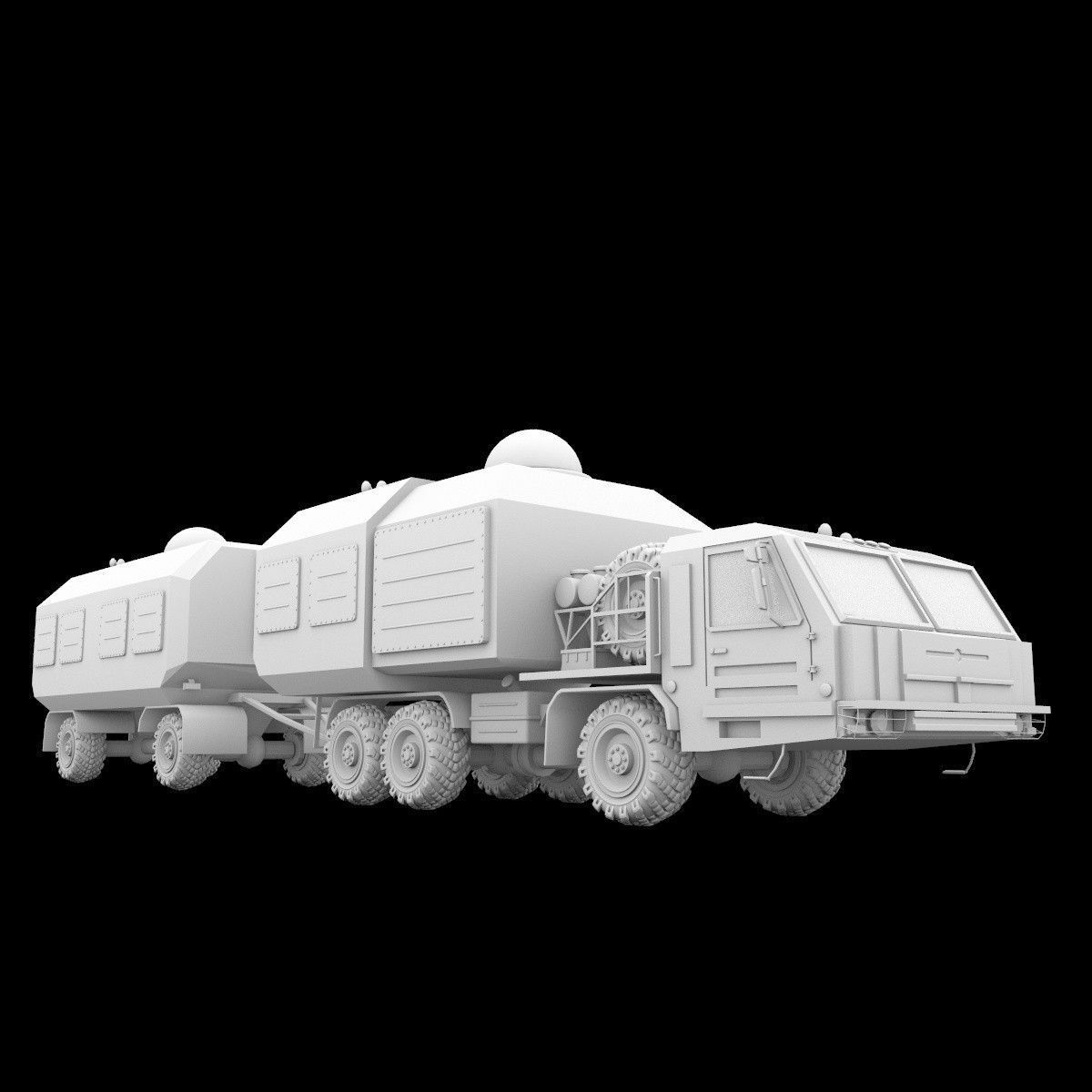 Antey collection military missile 3D model_25