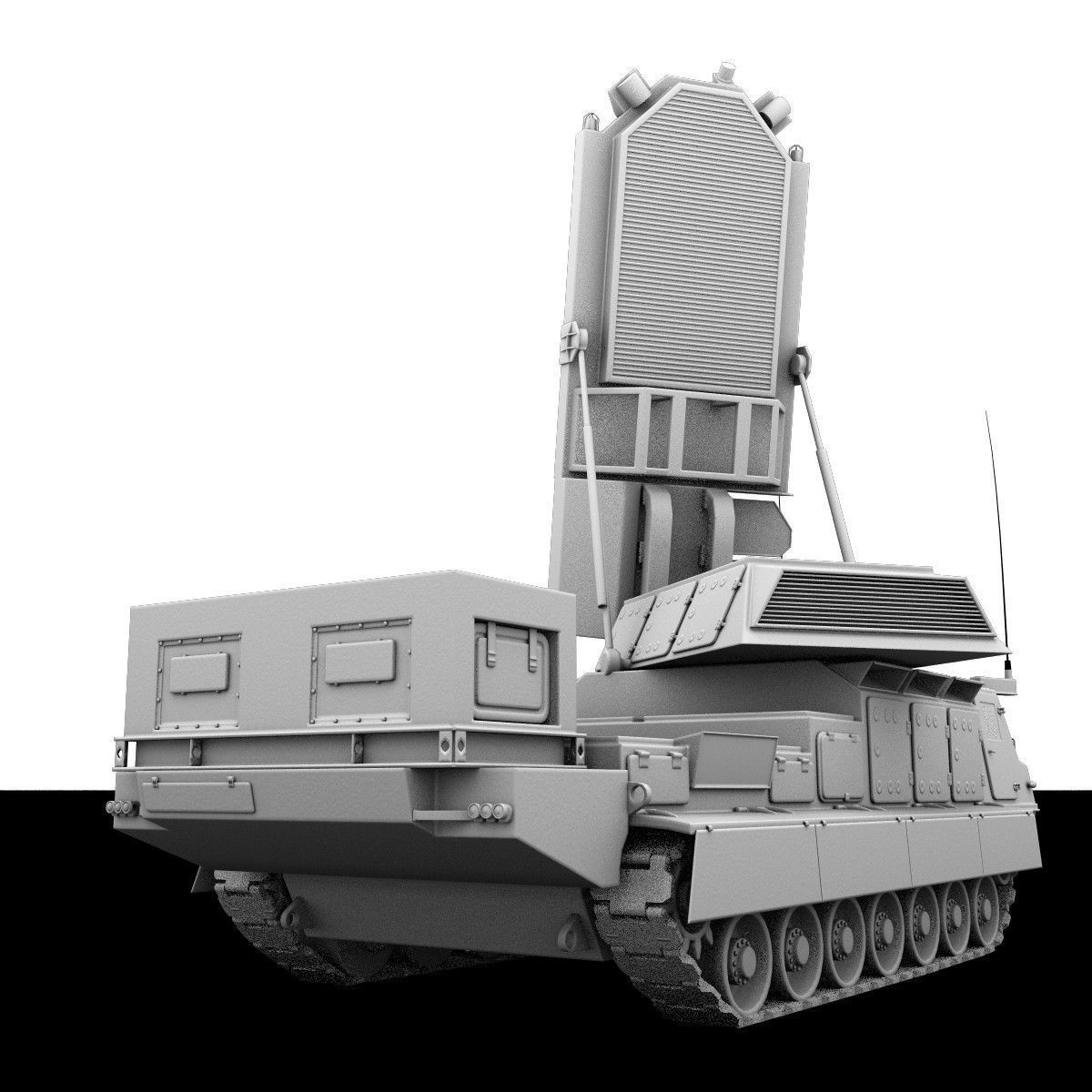 Antey collection military missile 3D model_28