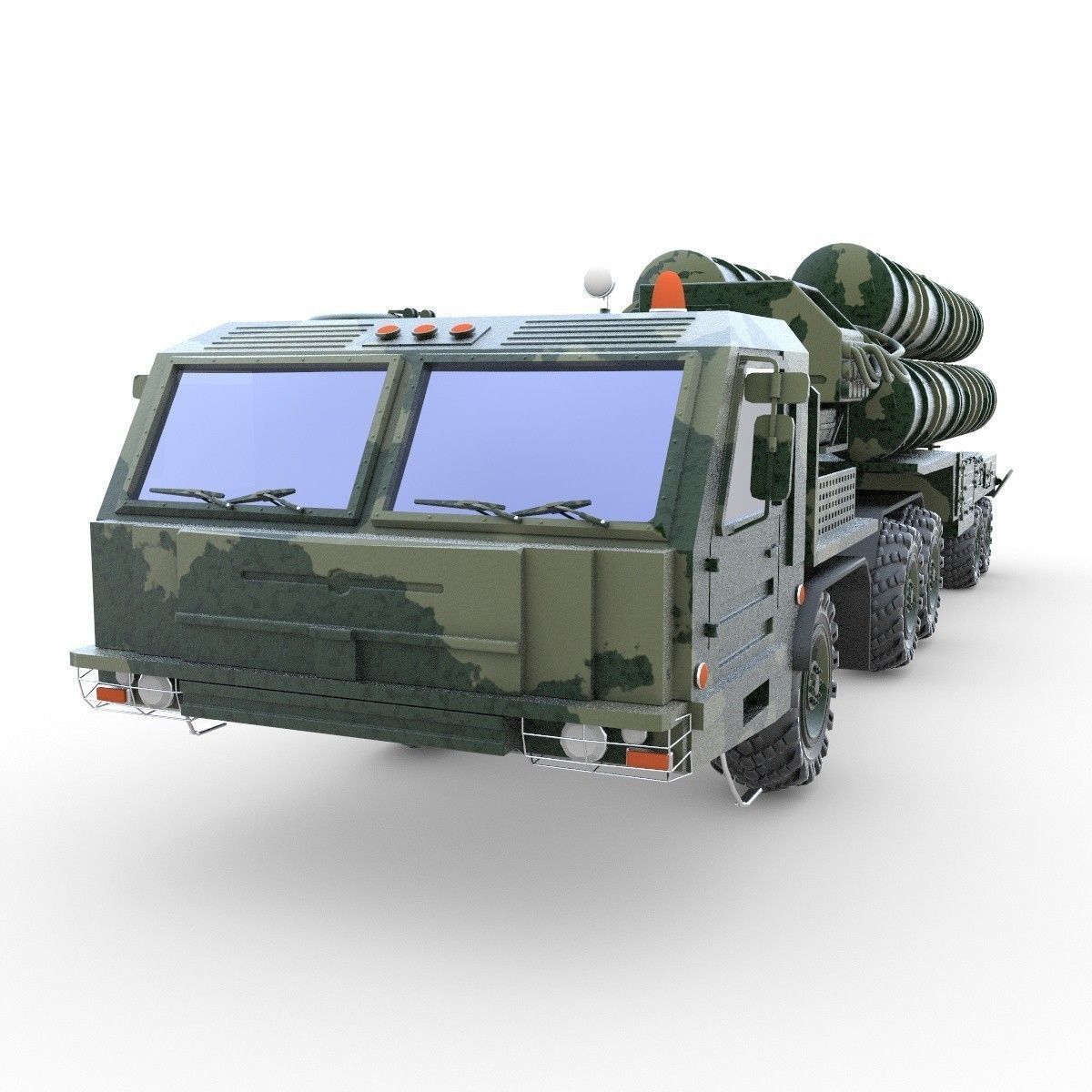 Antey collection military missile 3D model_17