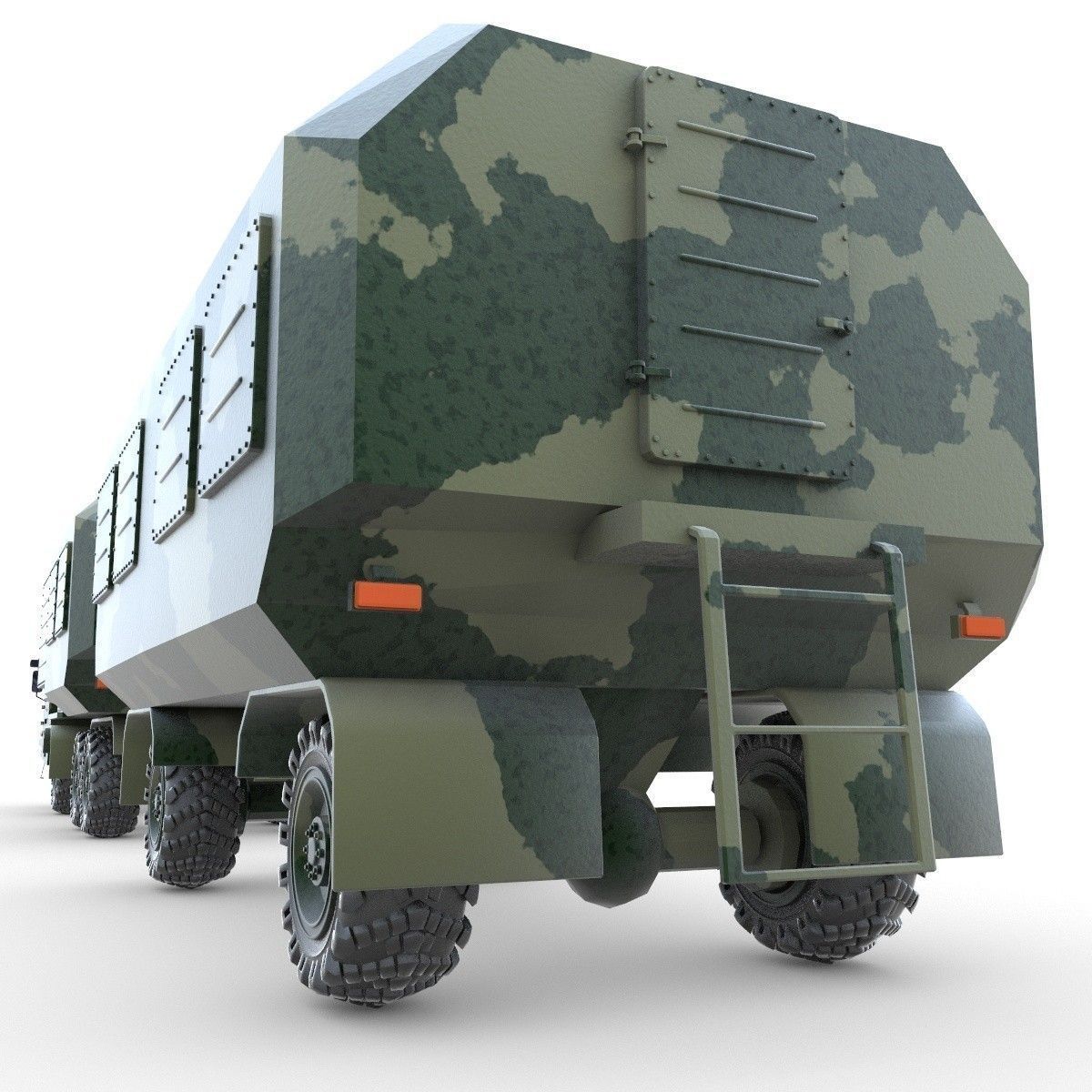 Antey collection military missile 3D model_21