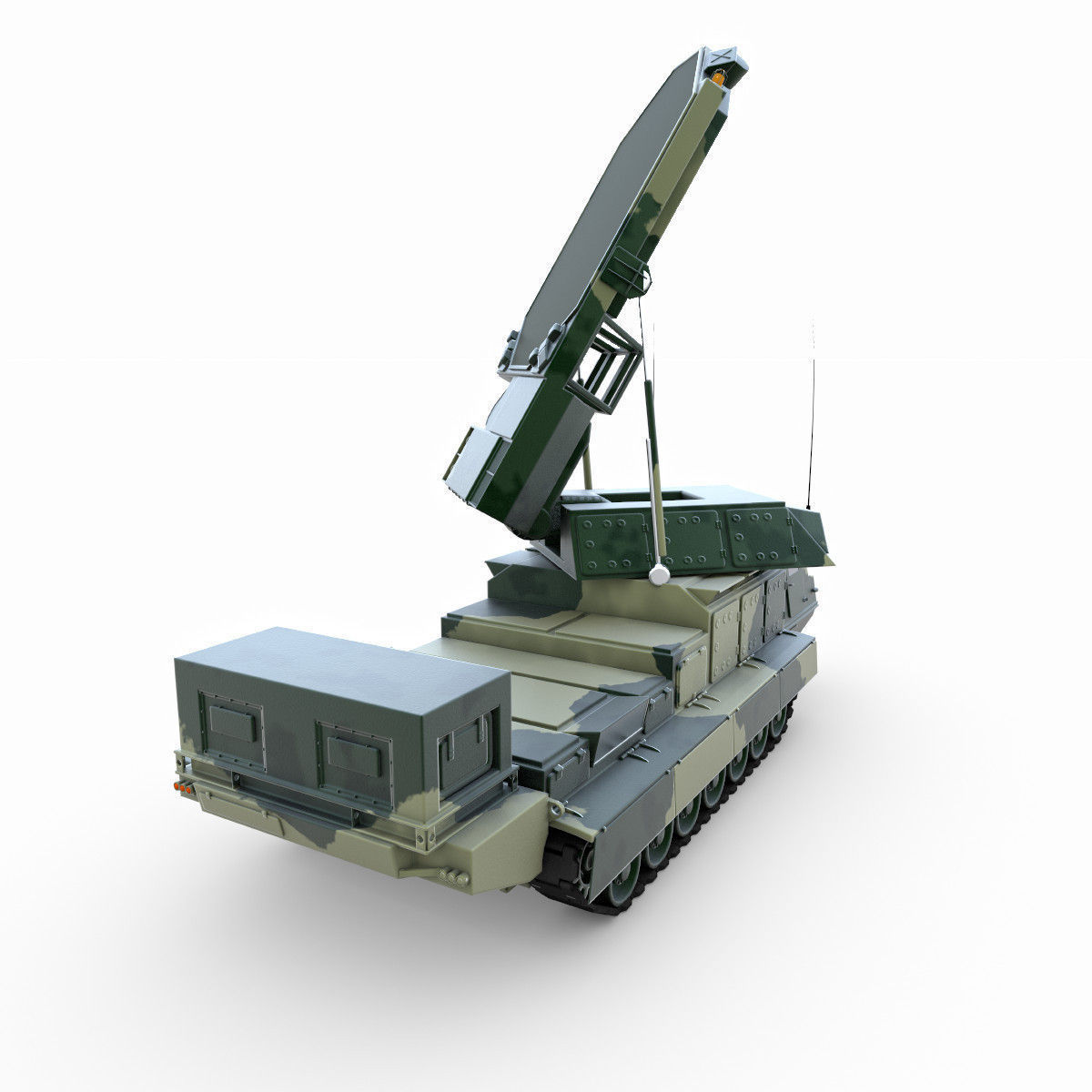 Antey collection military missile 3D model_15