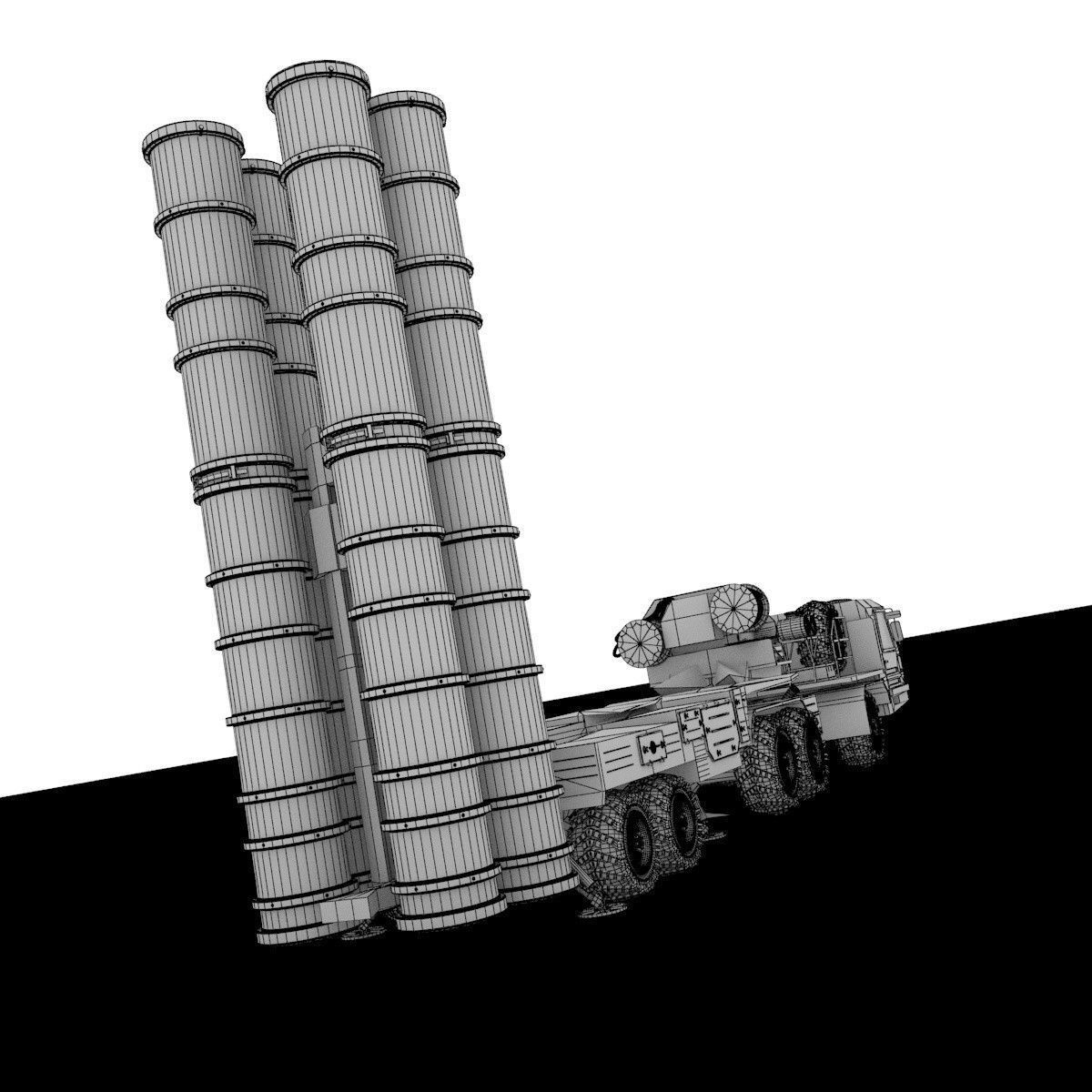 Antey collection military missile 3D model_32