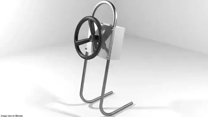 Steering - Watercraft Type 3D model