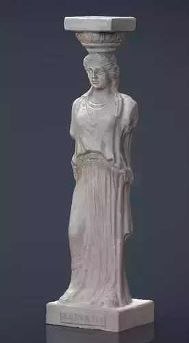 Caryatid Column Statue