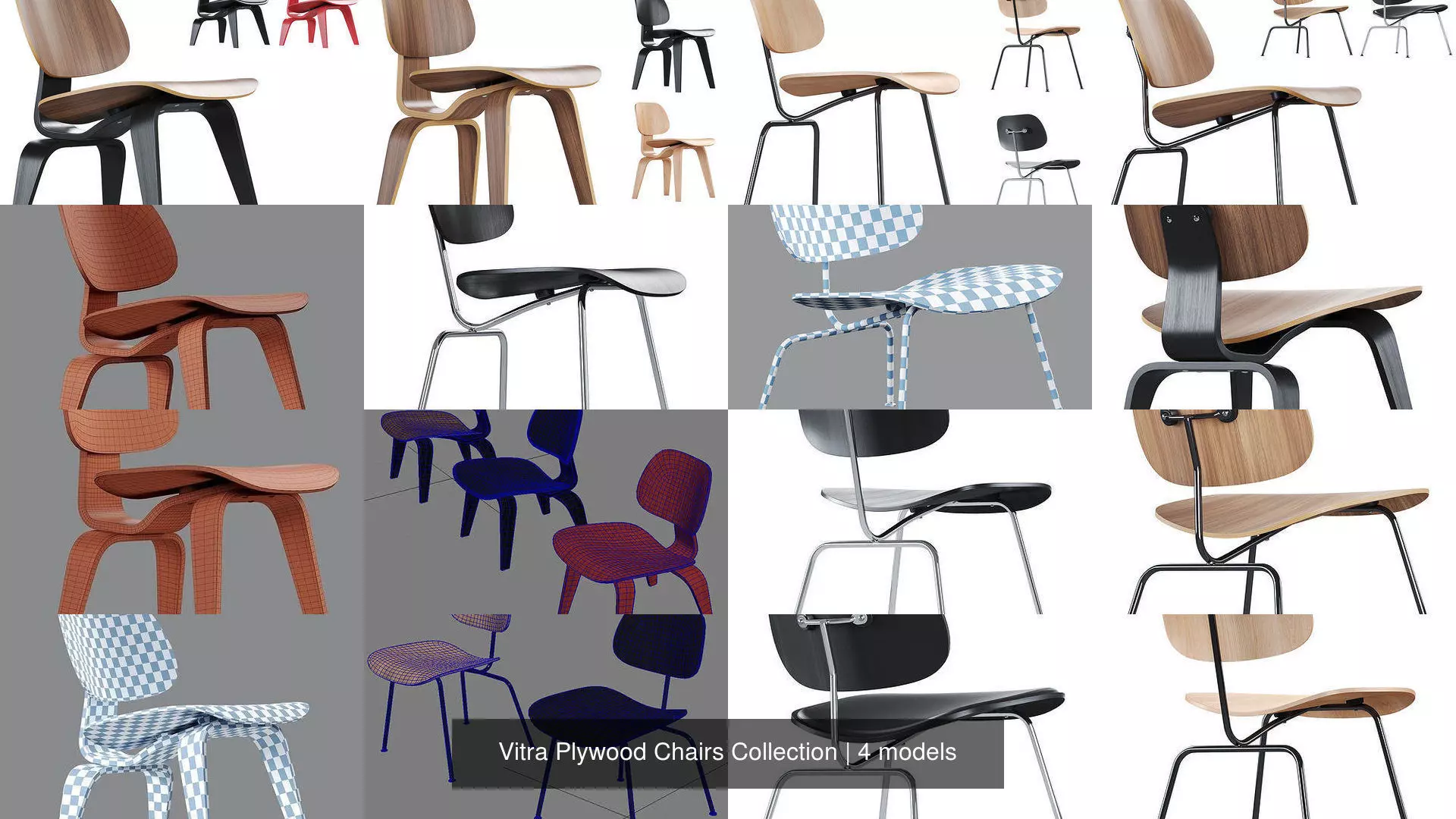 Vitra Plywood Chairs Collection _1