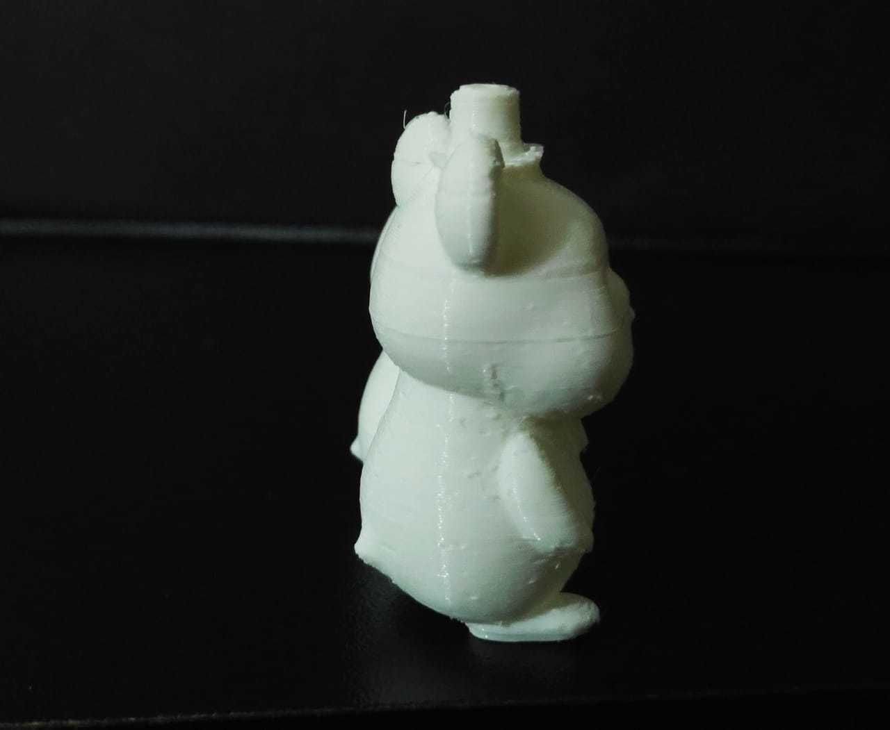 Hamster Couple Wedding Cake Topper 3D print model_10