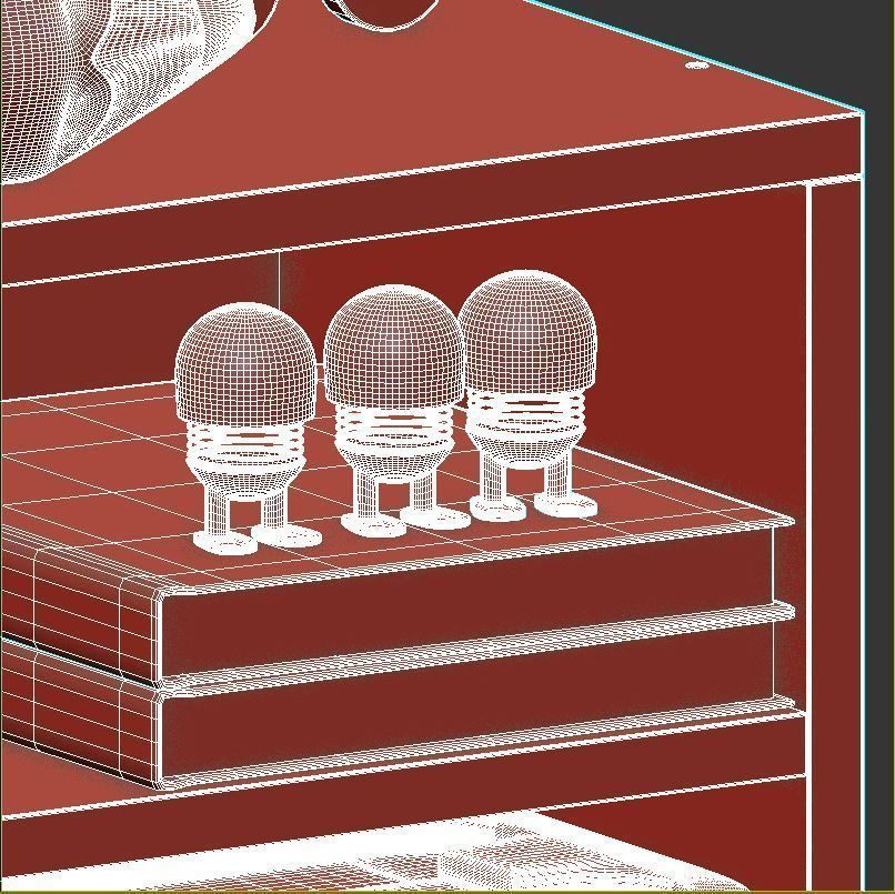 SMUSSLA Bedside tableshelf unit 3D model_7