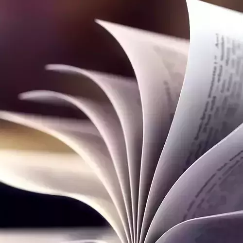 Book  Animated leaves  Loopable 3D model