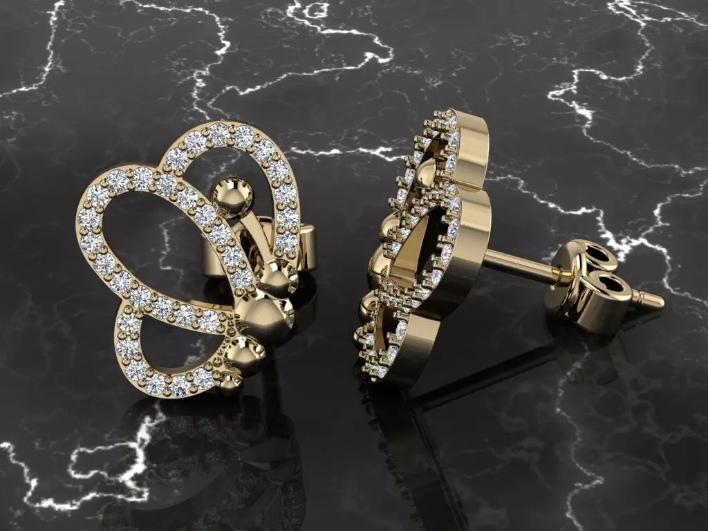 Jewelry Earring 3D print model