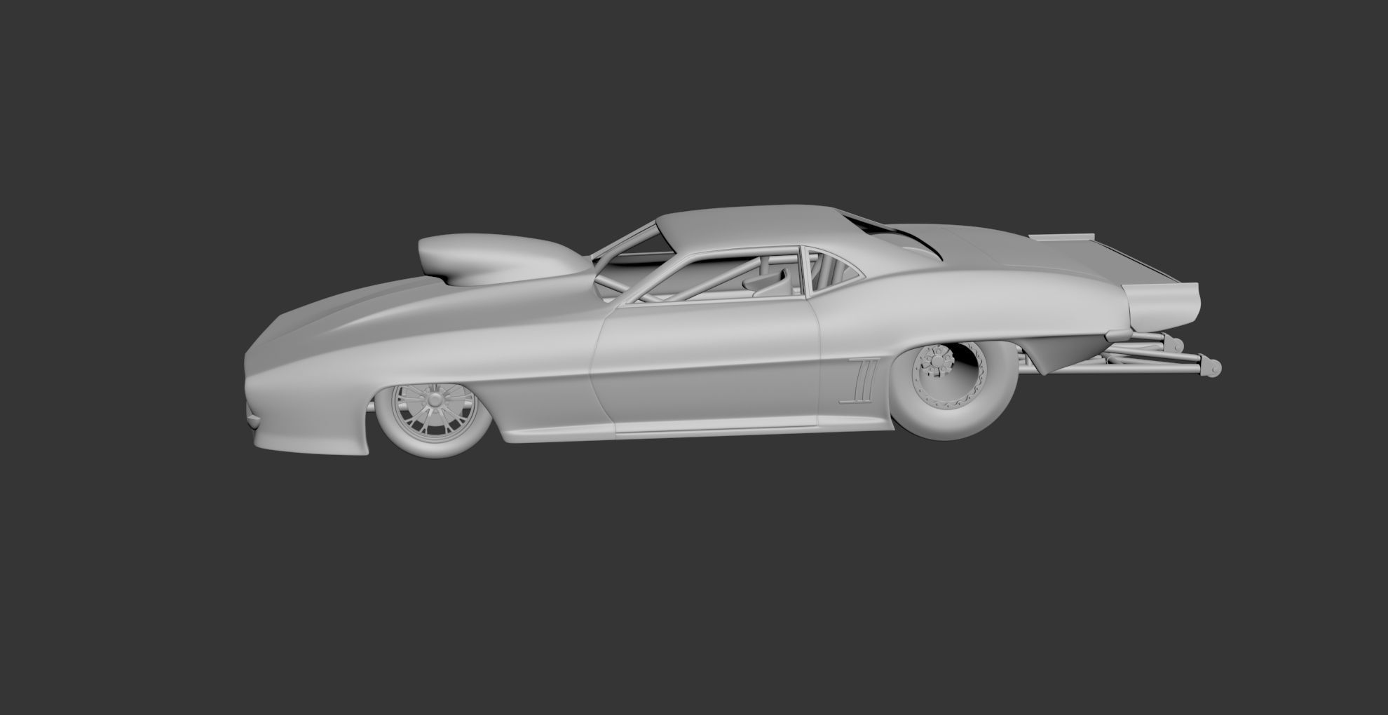 Chevrolet Camaro PRO MOD RACE CAR 3D print model_1