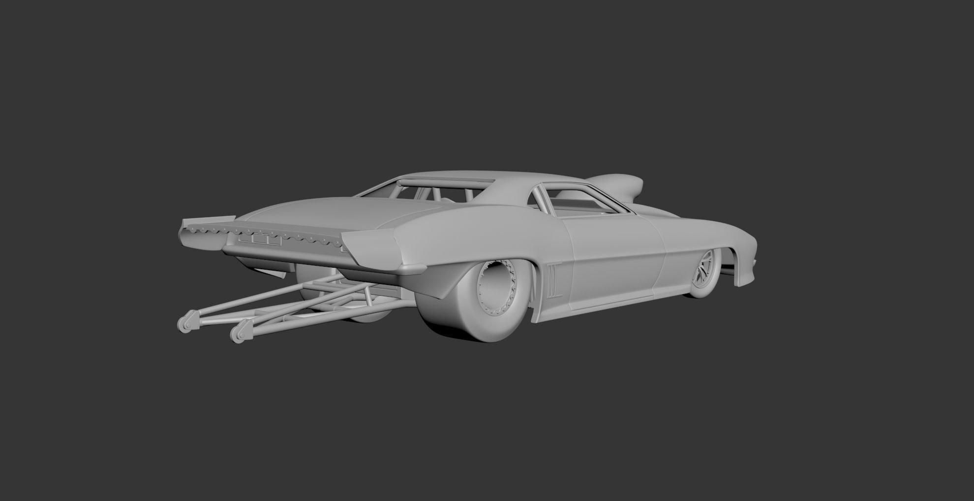 Chevrolet Camaro PRO MOD RACE CAR 3D print model_4
