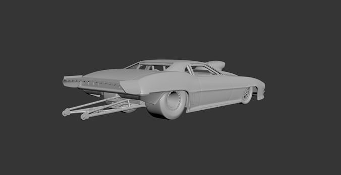 Chevrolet Camaro PRO MOD RACE CAR 3D print model 5