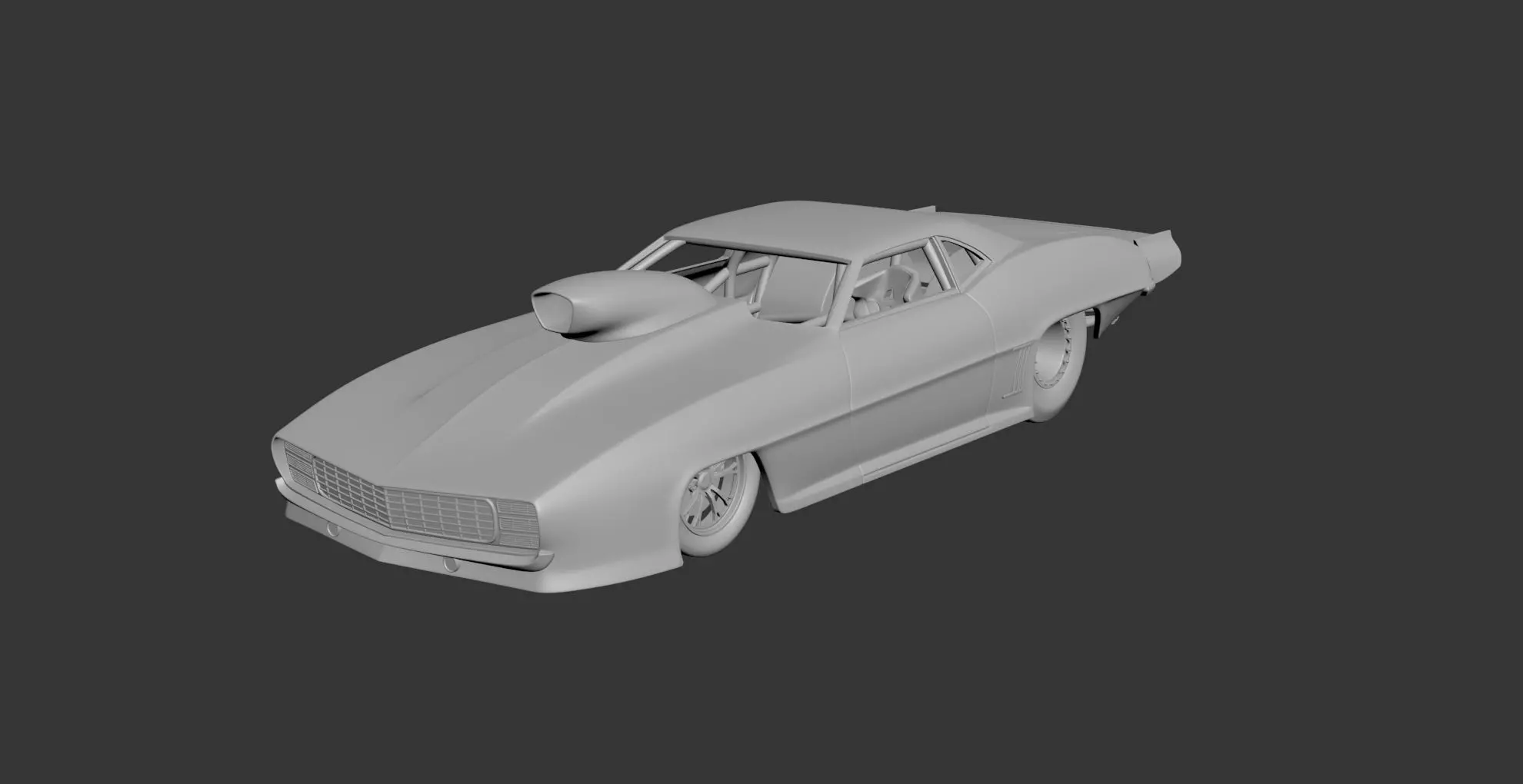 Chevrolet Camaro PRO MOD RACE CAR 3D print model_0
