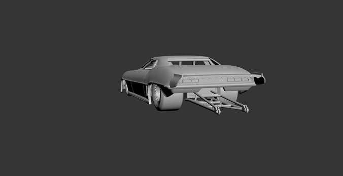 Chevrolet Camaro PRO MOD RACE CAR 3D print model 4
