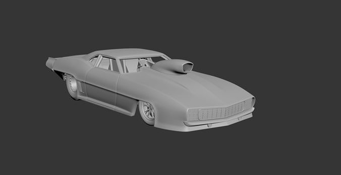 Chevrolet Camaro PRO MOD RACE CAR 3D print model 7
