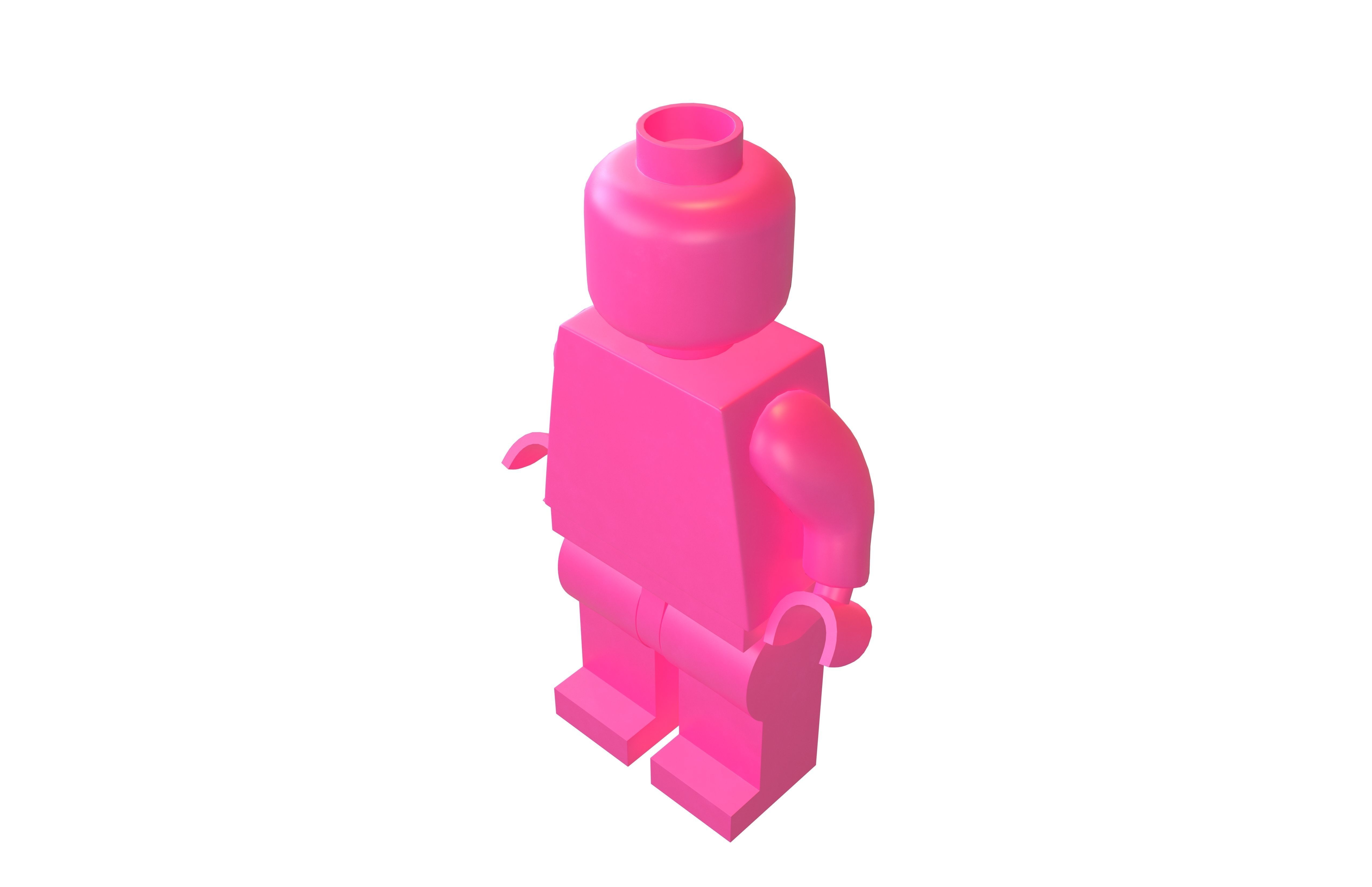 Lego Mini Figure v1 004 3D model_2