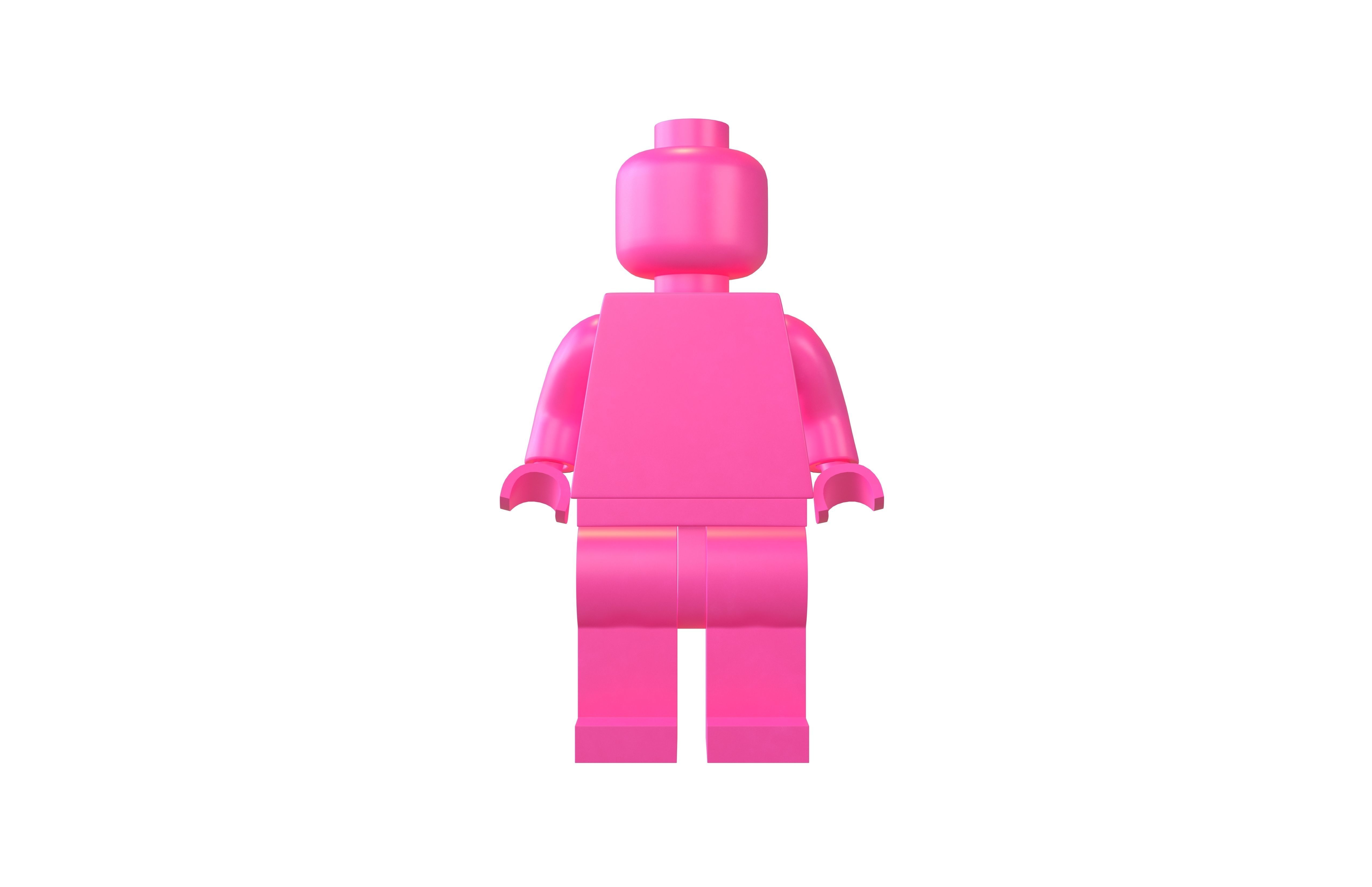 Lego Mini Figure v1 004 3D model_1