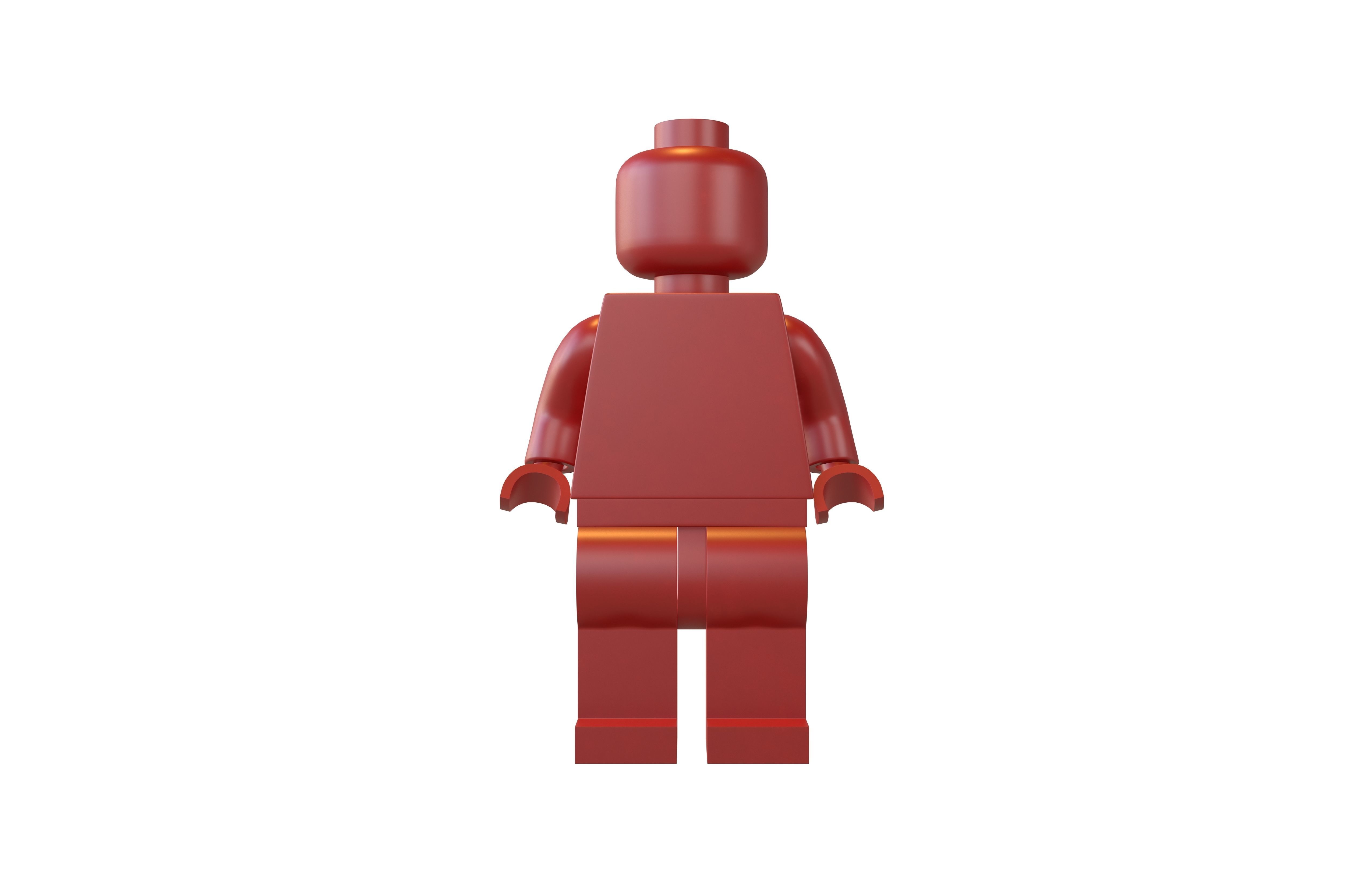 Lego Mini Figure v1 005 3D model_2