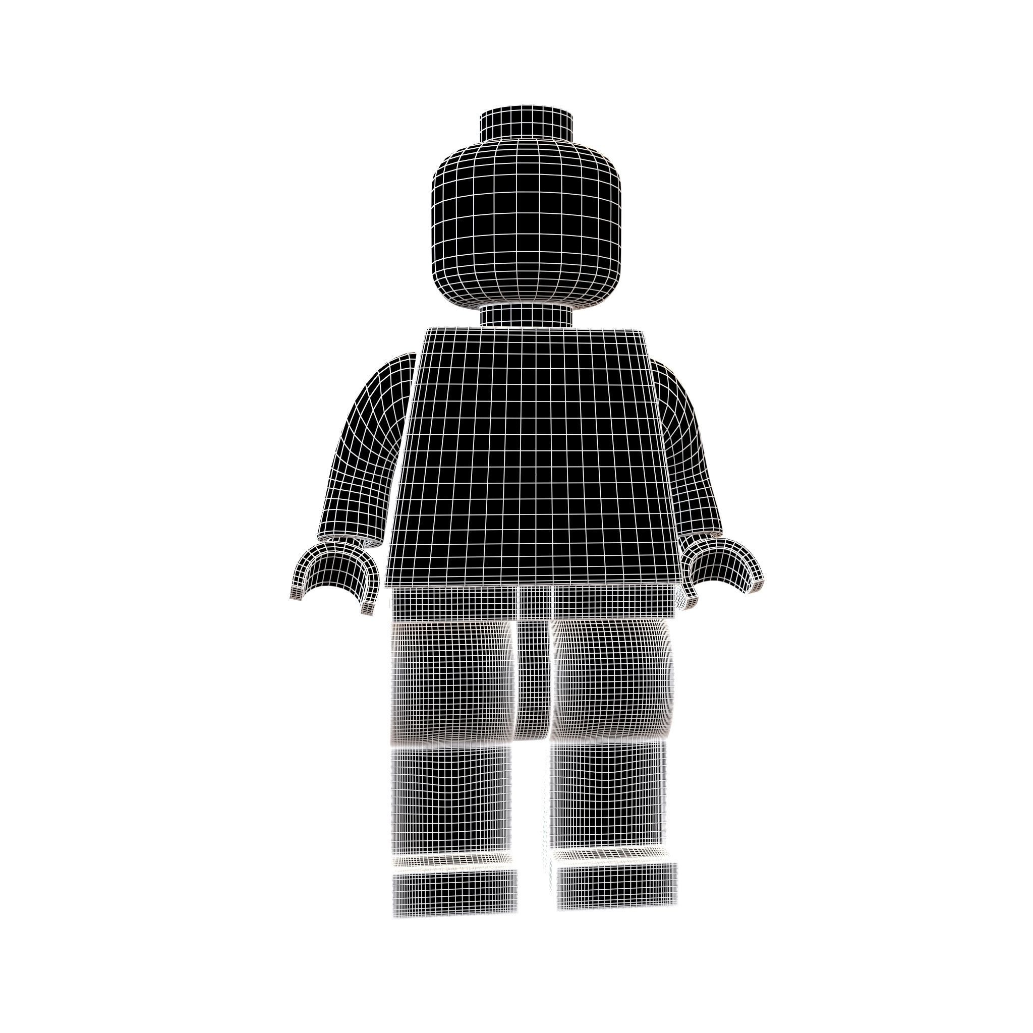 Lego Mini Figure v1 007 3D model_4