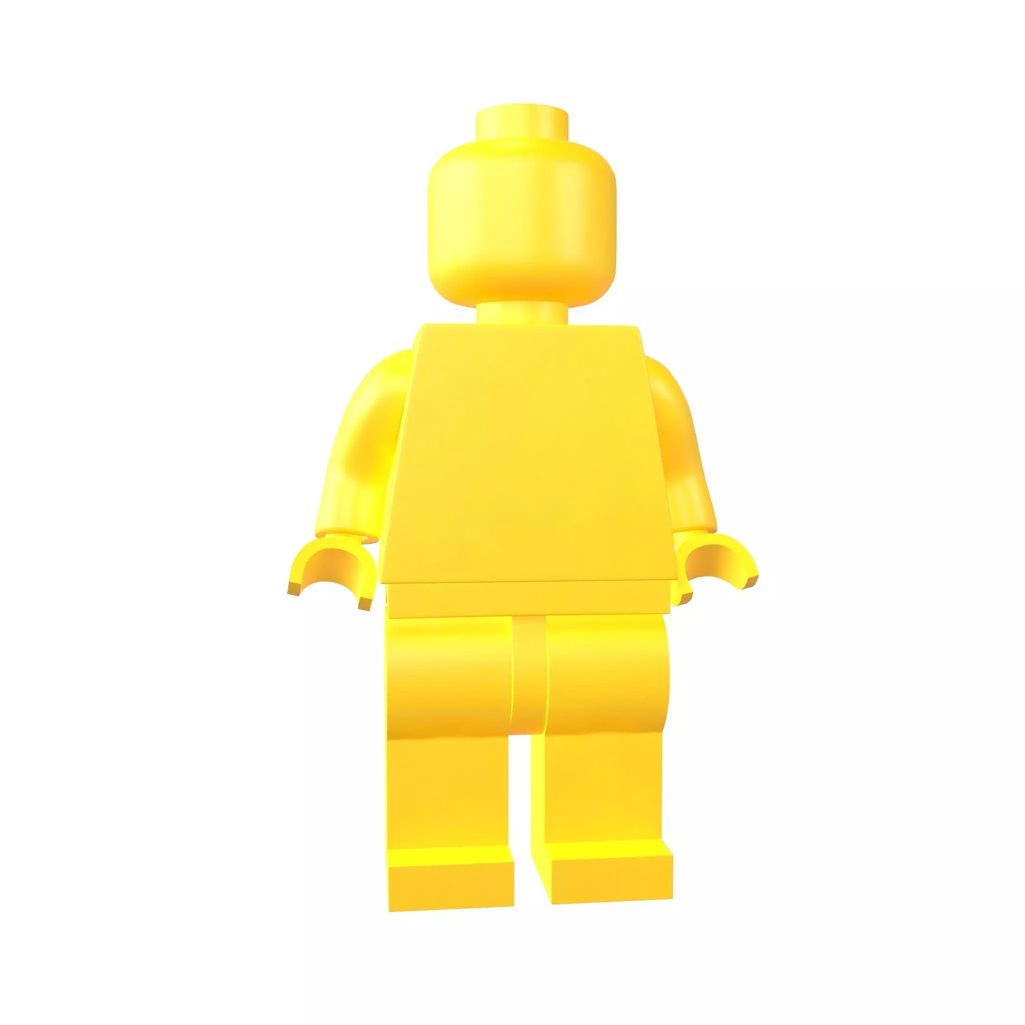 Lego Mini Figure v1 008 3D model_0