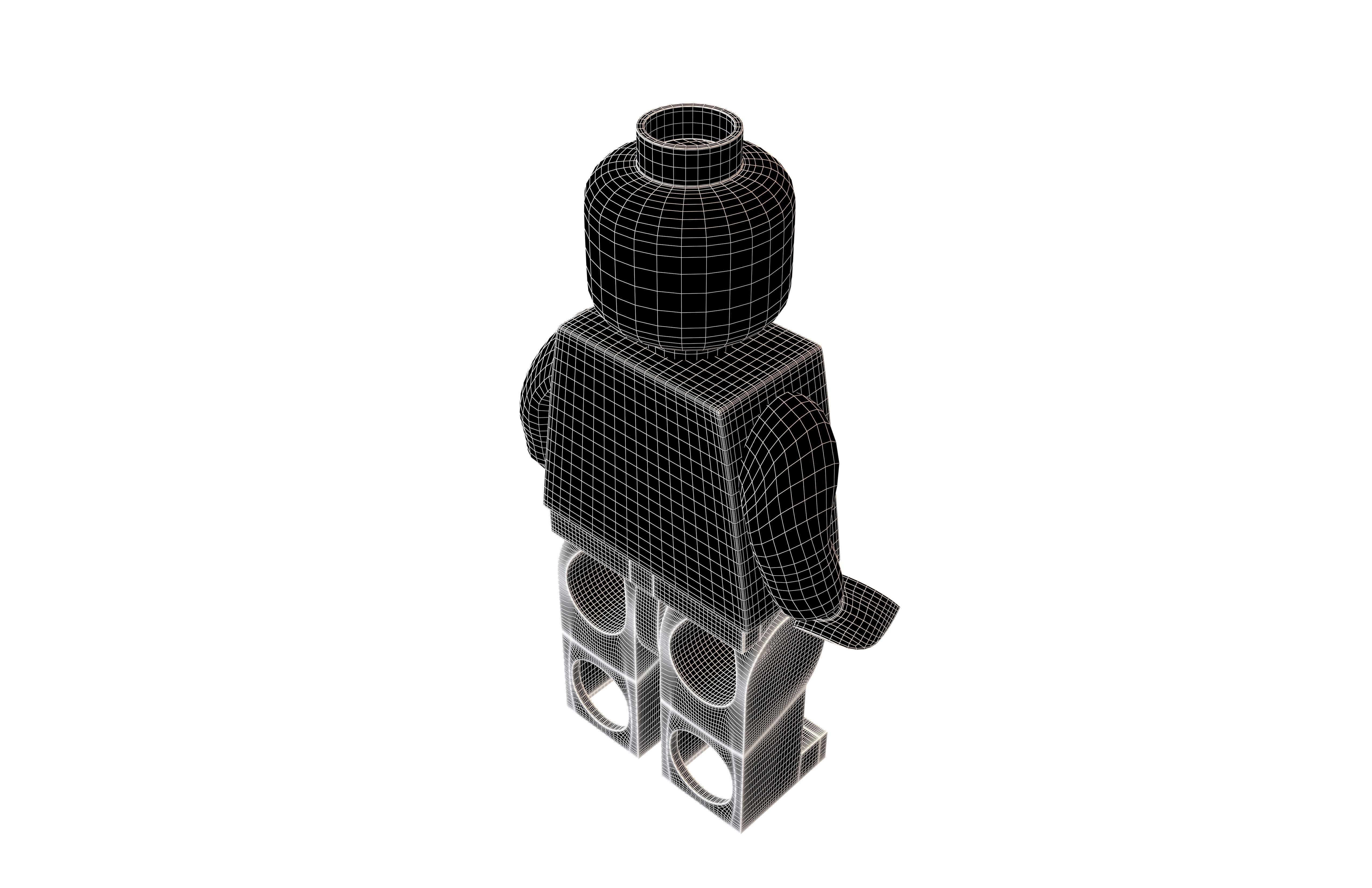 Lego Mini Figure v1 009 3D model_10