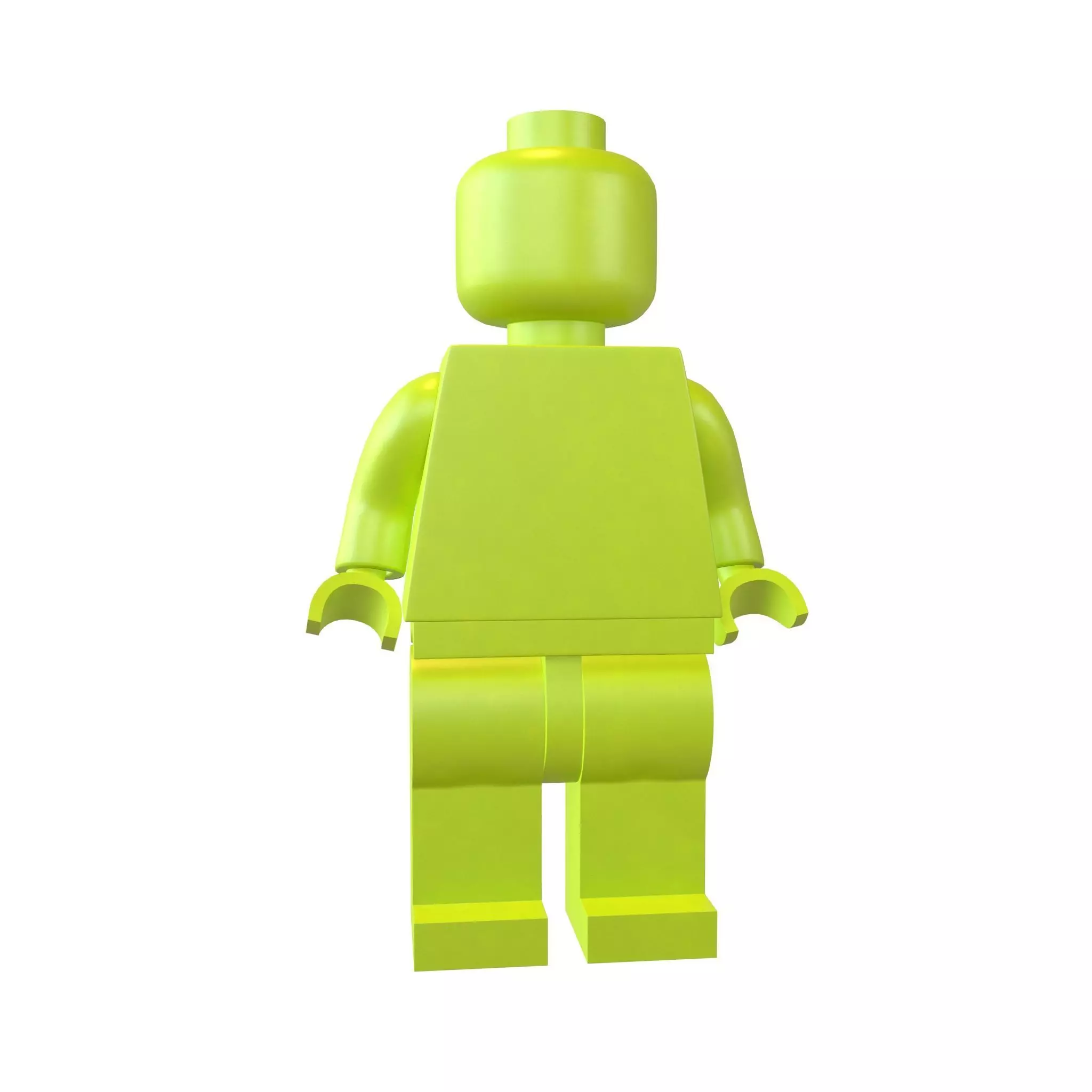 Lego Mini Figure v1 009 3D model_0