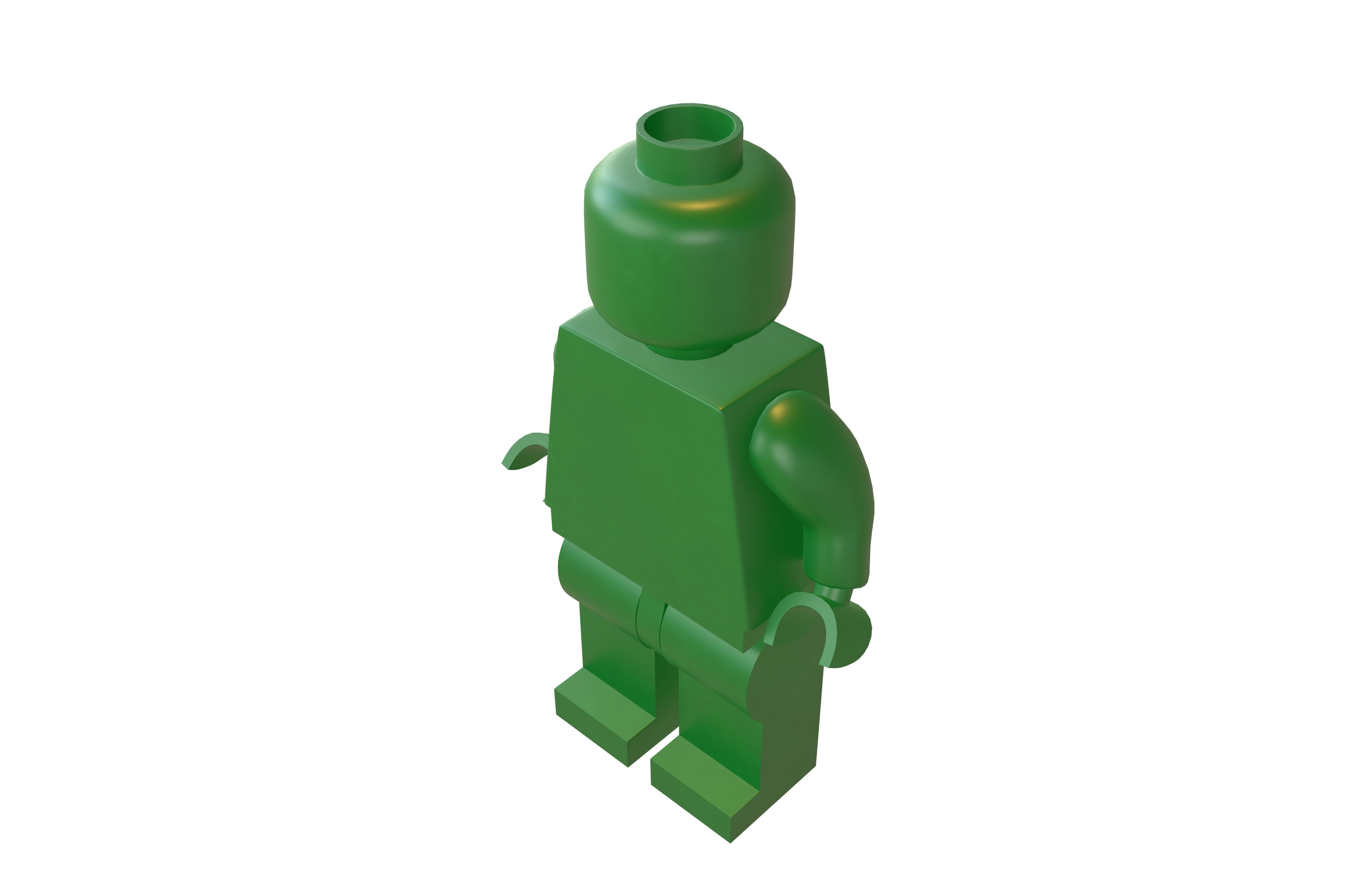 Lego Mini Figure v1 010 3D model_2
