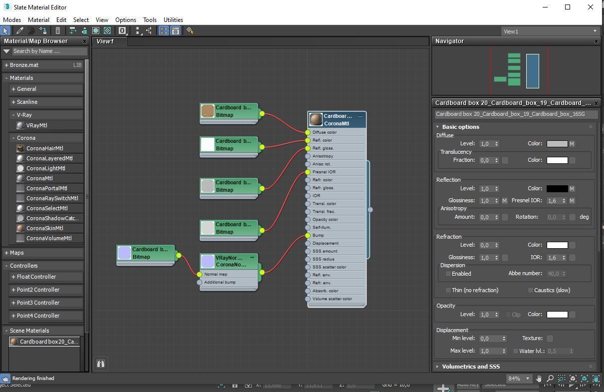 Cardboard box 20 3D model_14