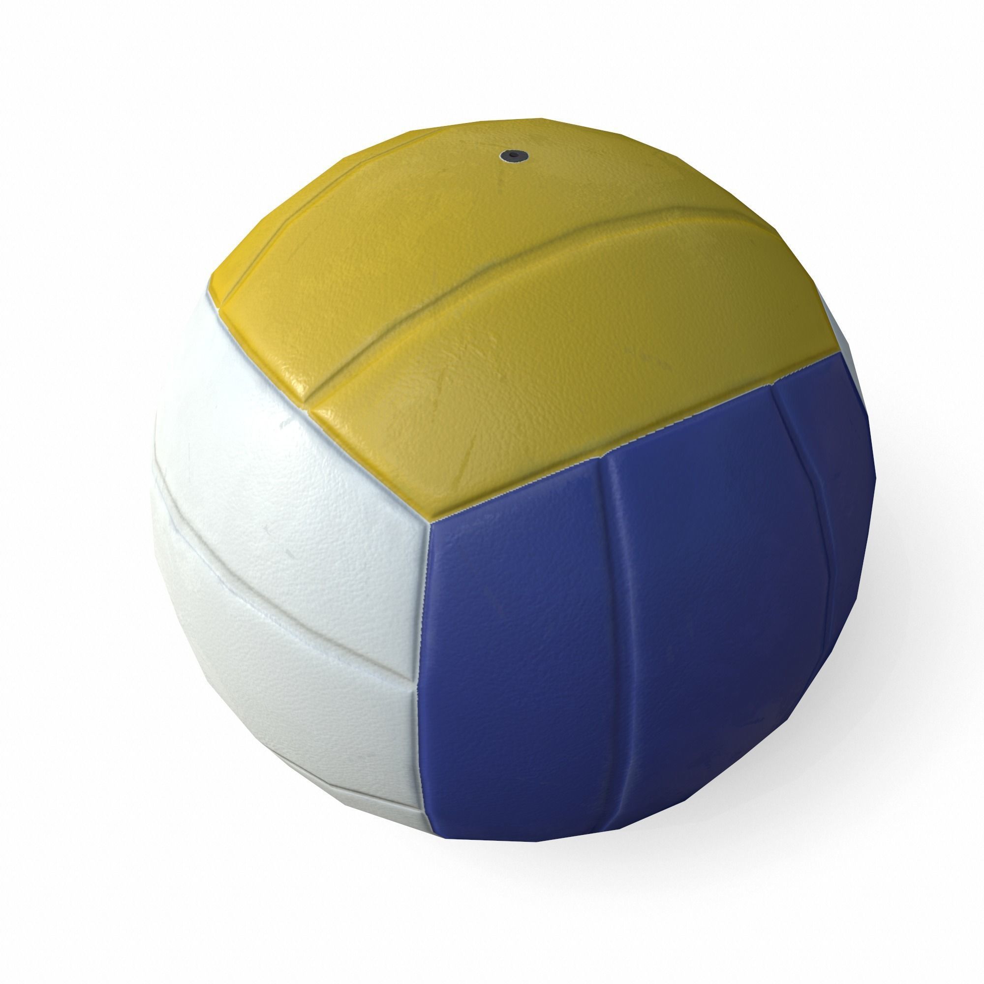 BeachVoleyball Low Poly PBR Model volleyball ball 3D model_12
