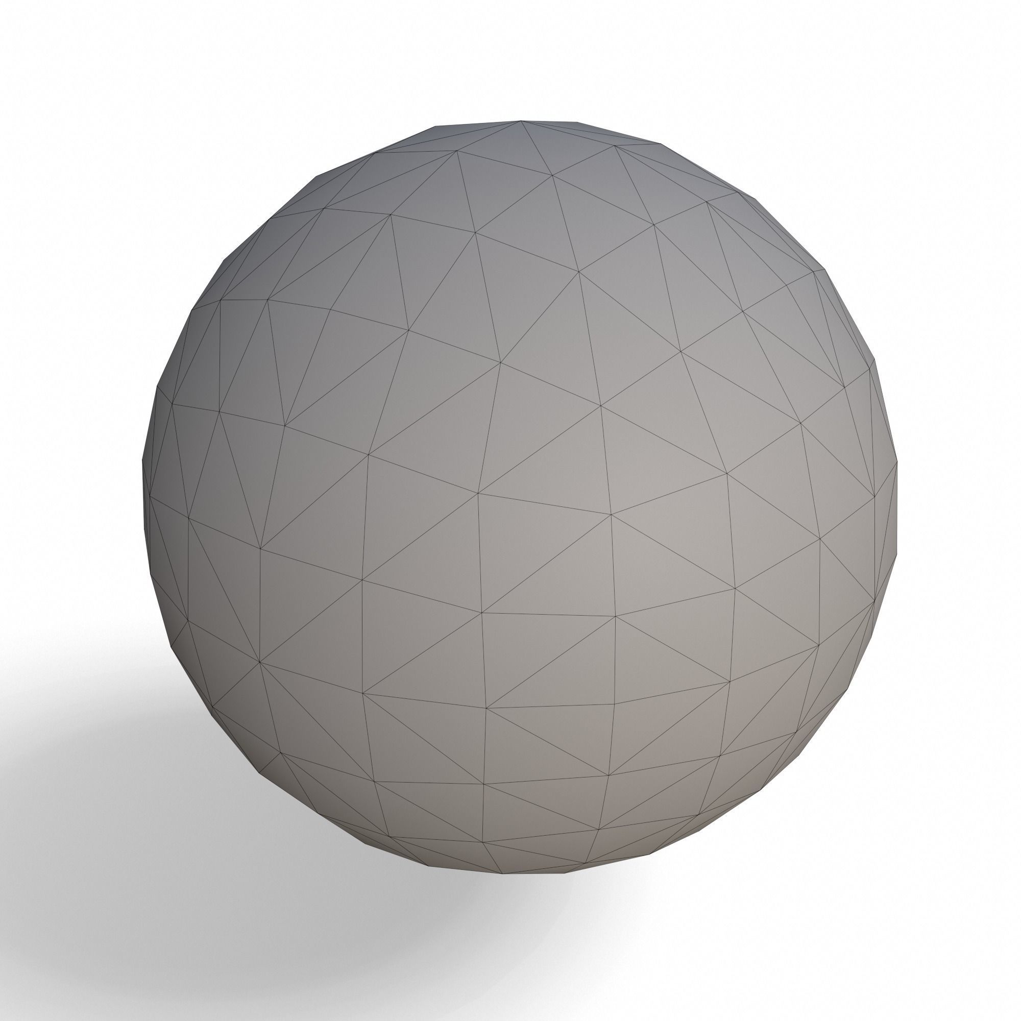 BeachVoleyball Low Poly PBR Model volleyball ball 3D model_10