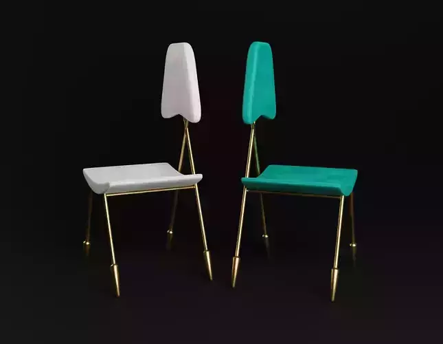 maximine chair Low-poly 3D model