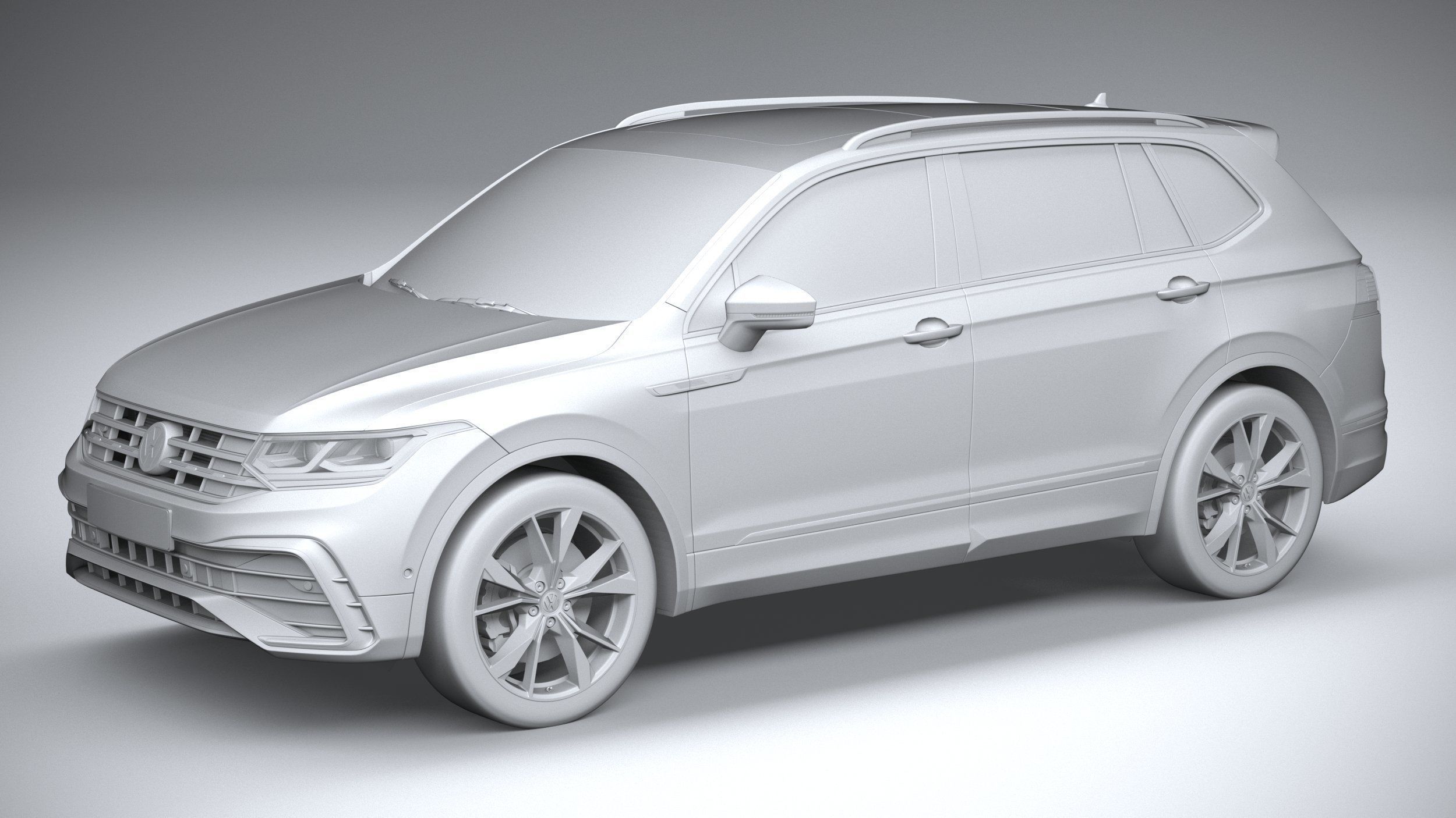 Volkswagen Tiguan R-Line Allspace 2022 3D model_19
