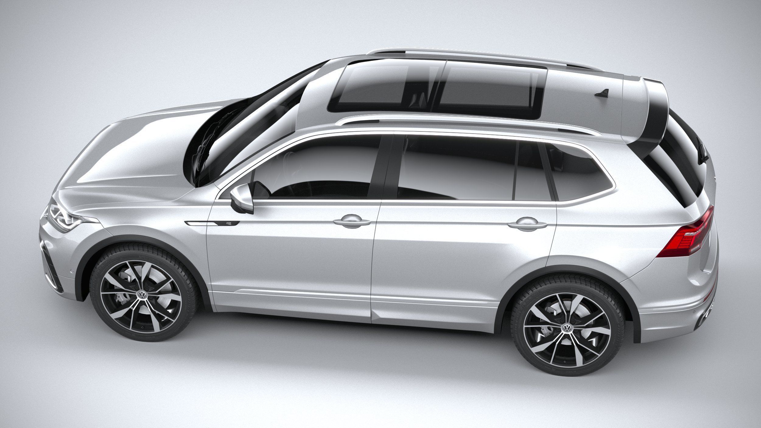 Volkswagen Tiguan R-Line Allspace 2022 3D model_9