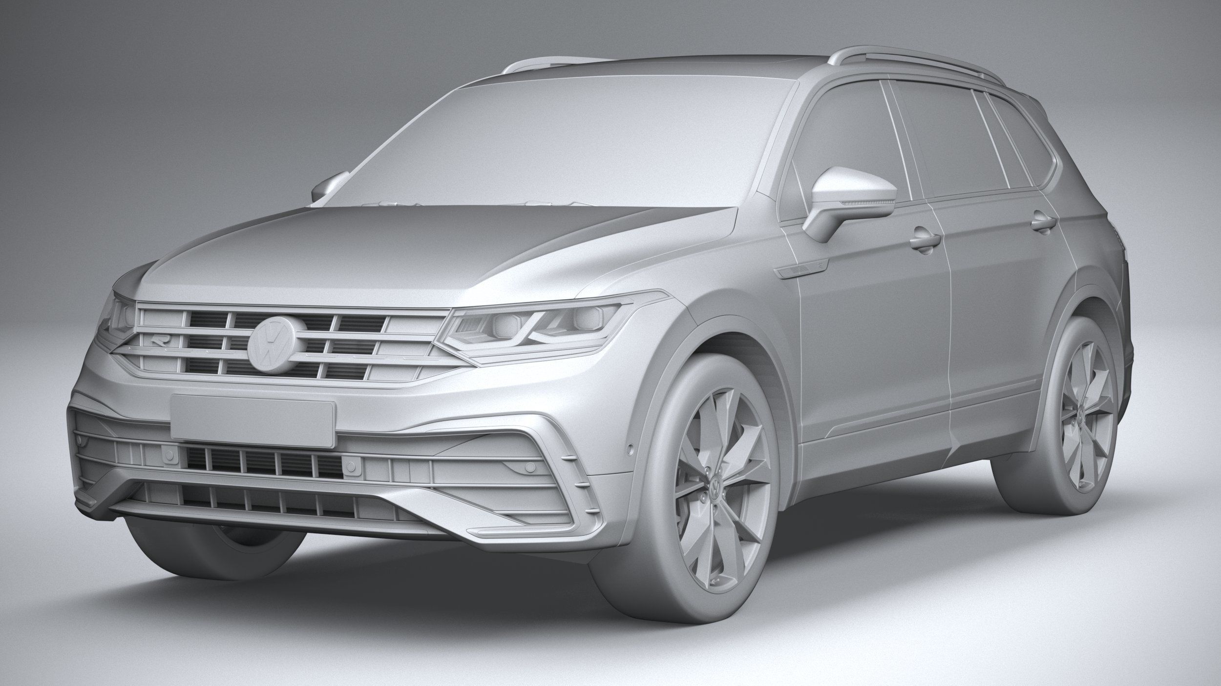 Volkswagen Tiguan R-Line Allspace 2022 3D model_20